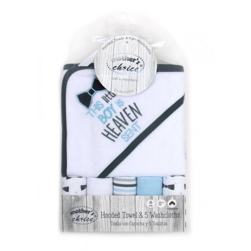 Set Cadou Bebeluși Prosop cu Glugă Mother's Choice