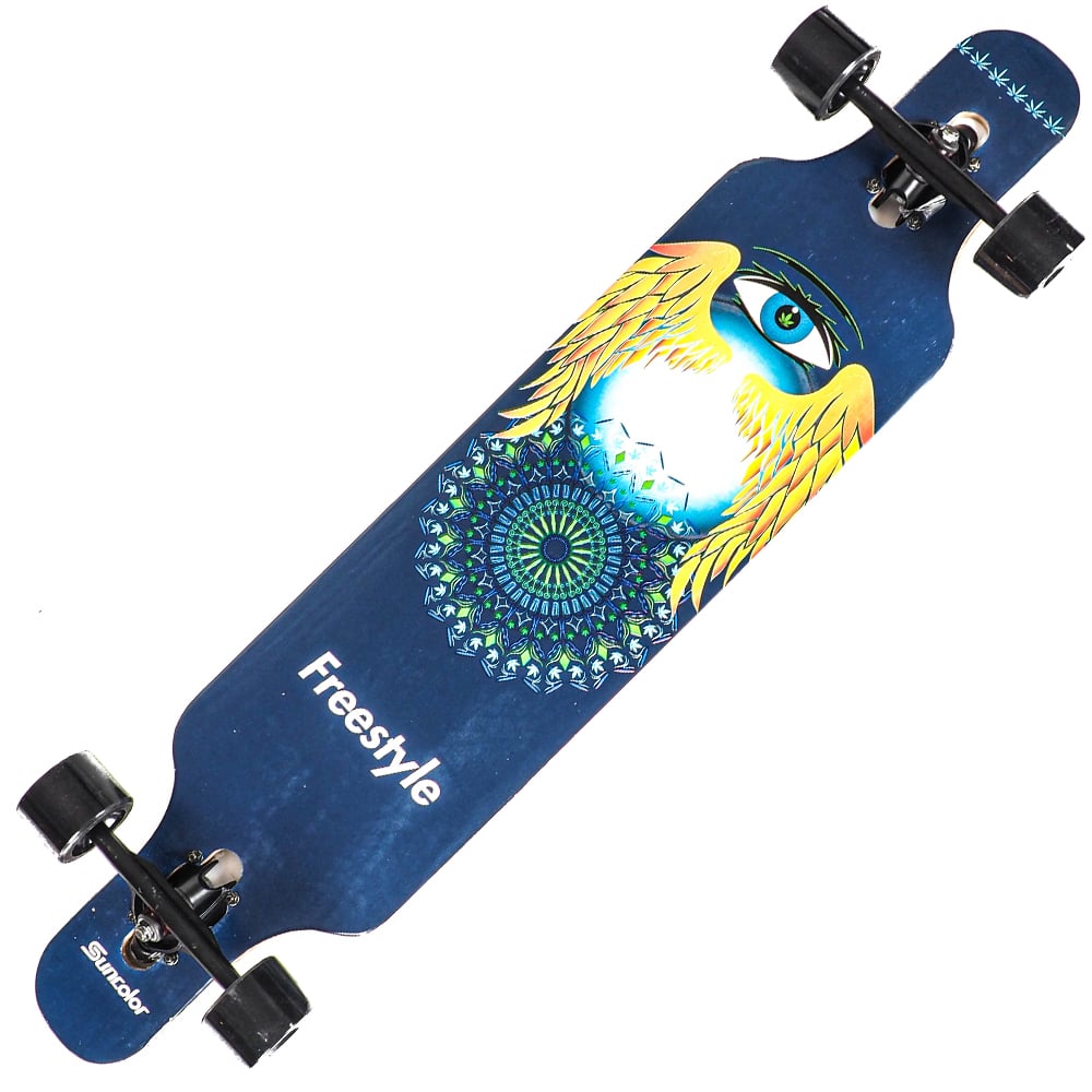 Longboard Action One Freestyle, ABEC-7, Aluminiu