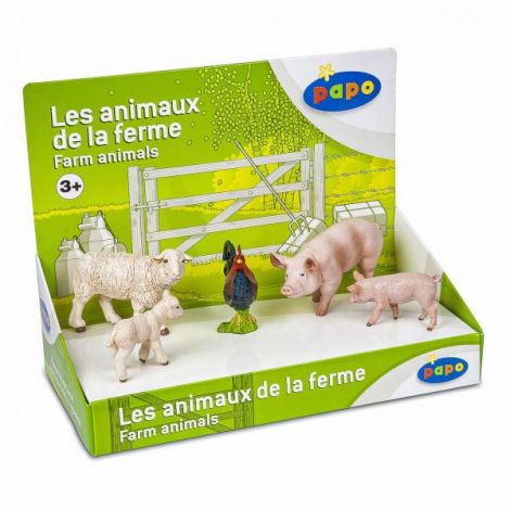 Papo Set 5 Animale Ferma | Jucarii Educative