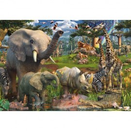 Puzzle Animale Sălbăticie 18000 piese Ravensburger