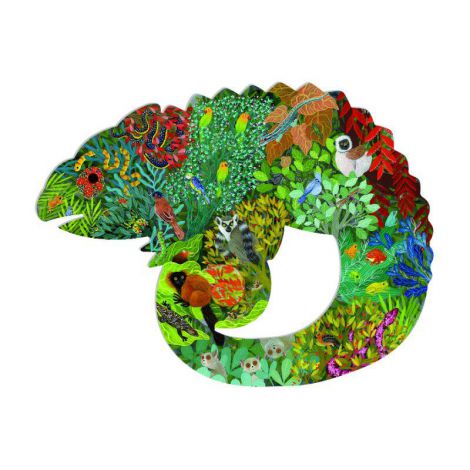 Puzzle Djeco Cameleon 150 piese | Arta și Indemânare - imagine 2