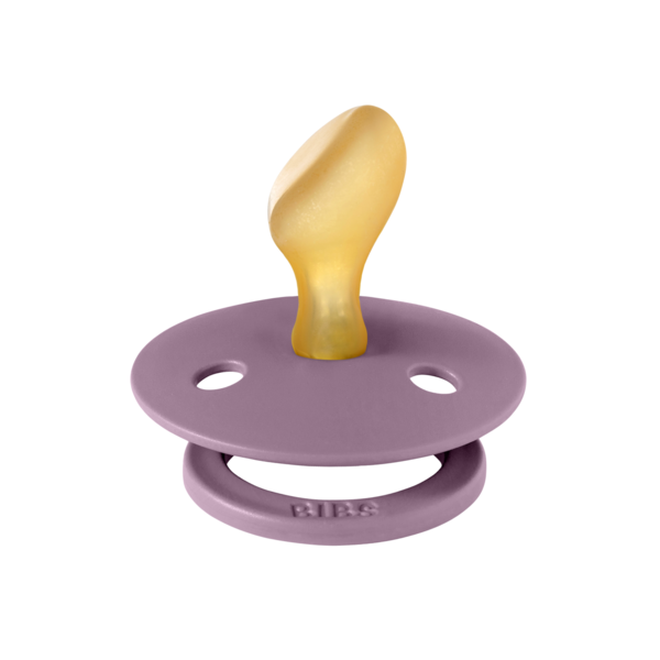 Suzeta Bibs Colour Mauve, Latex, 6 luni+