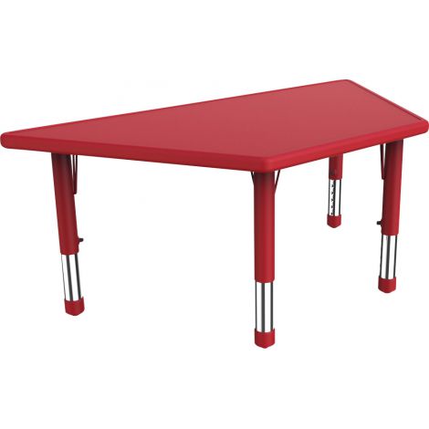 Masa trapezoidala reglabila Moje Bambino, 40-60 cm