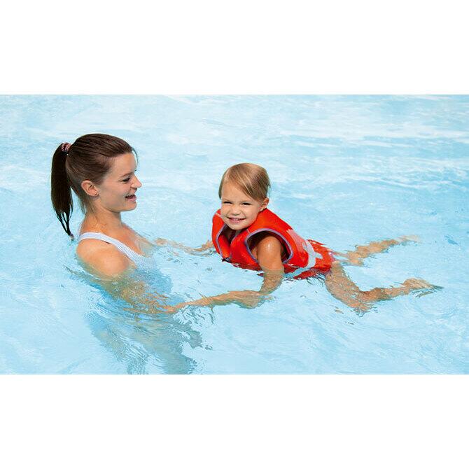 Vesta înot Reer MySwimBuddy, Roșu, 3-6 Ani - imagine 4