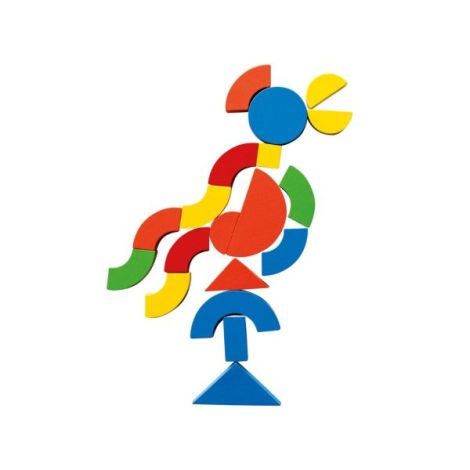 Woodyland Tablă Magnetică Educațională Lemn - imagine 7
