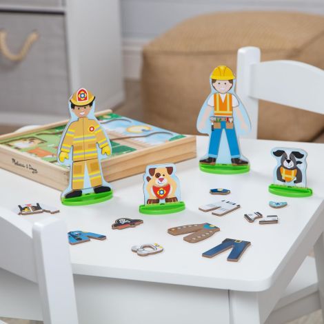 Set Magnetic Meserii Melissa & Doug - Joc Creativ - imagine 3