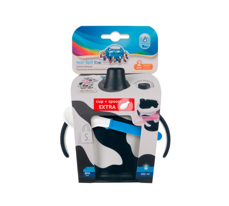 Set Cana 250ml + Lingurita Canpol Babies - imagine 2
