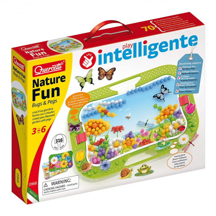 Nature Fun Quercetti - Joc Mozaic Creativ