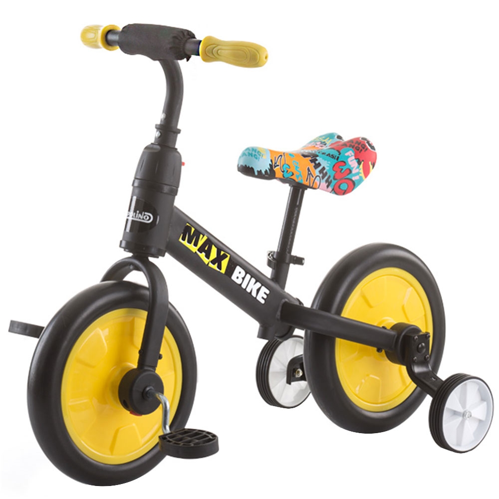 Bicicleta Chipolino Max Bike 10" Galben - imagine 5