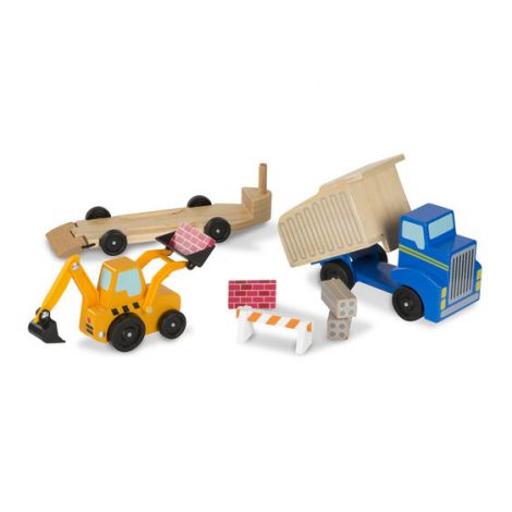 Set Utilaje Constructii Lemn Melissa & Doug