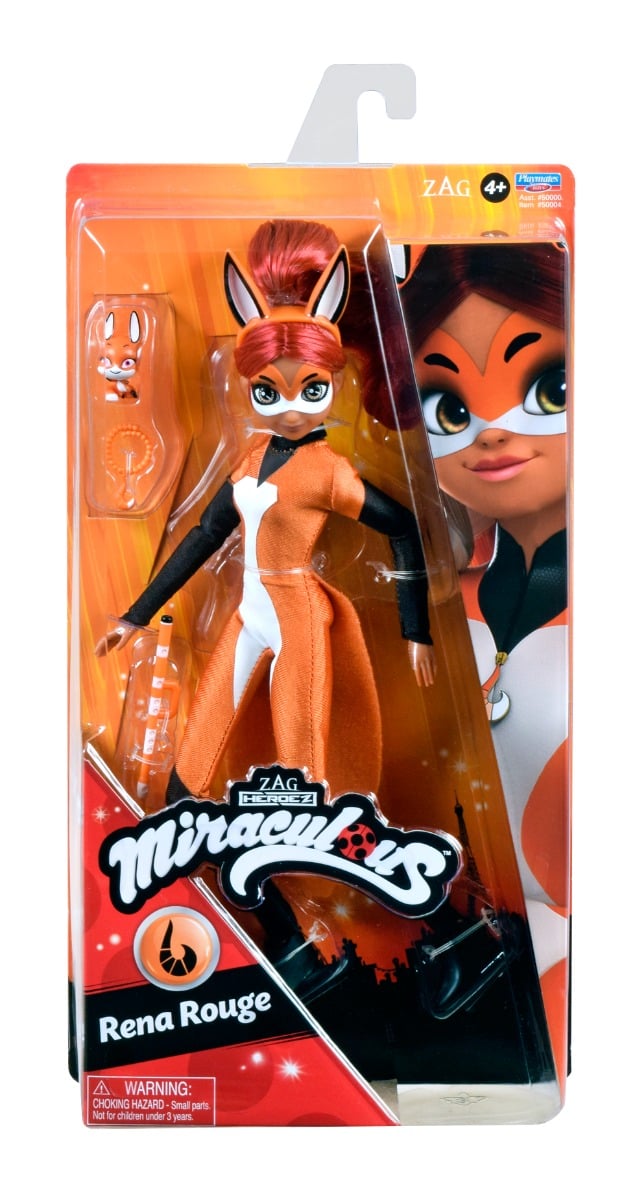 Papusa Rena Rouge Miraculous, Zag Heroez, 30 cm
