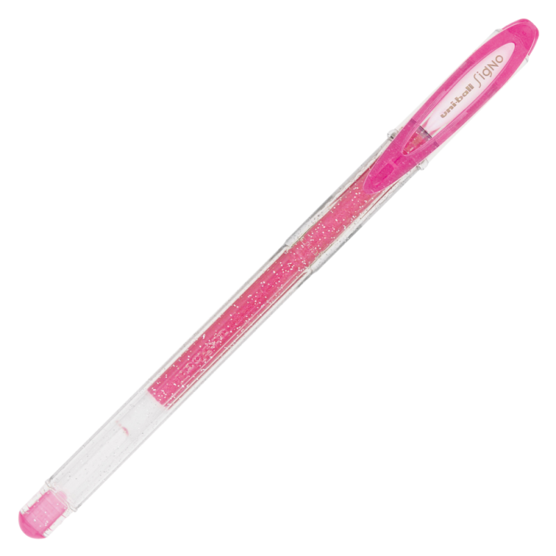 Pix Uni-ball Sparkling UM-120SP, 0.7mm, Roz