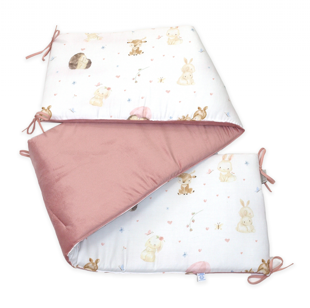 Aparatoare Patut Amy Sweet Velvet Rose 180cm