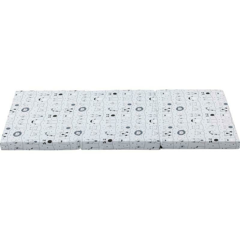 Saltea Pliabila Patut Bubaba 120x60 cm, Husa Bumbac - imagine 2