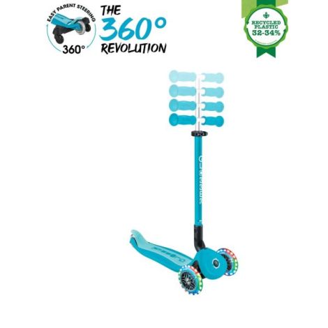 Globber Go•Up Active Lights 360° - Trotinetă Transformabilă - imagine 6