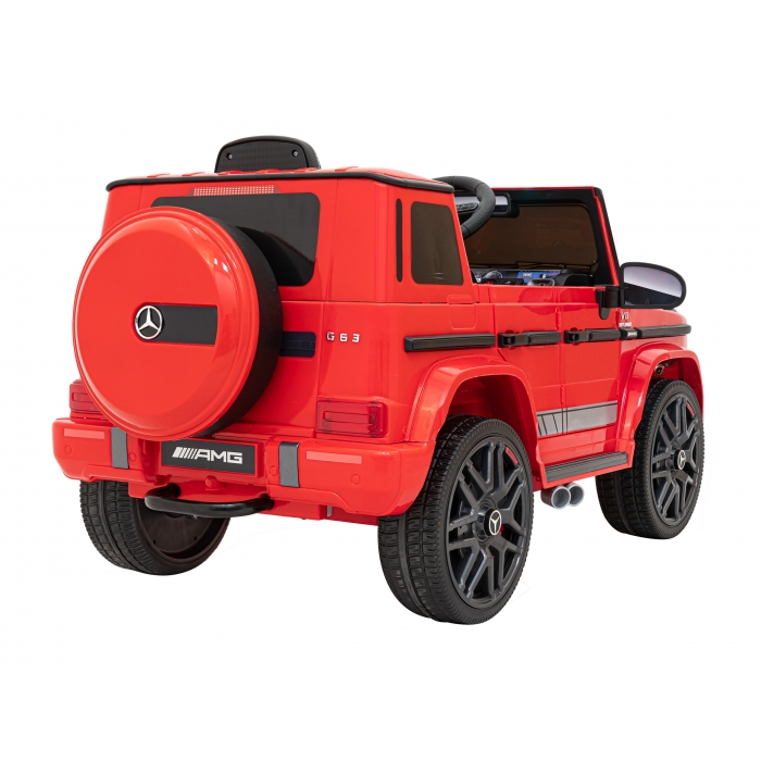 Masinuta Electrica Mercedes AMG G63 50W Rosu - imagine 4