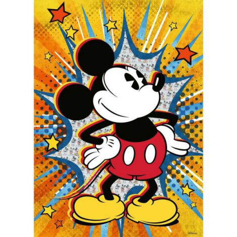 Puzzle Retro Mickey 1000 Piese Ravensburger - imagine 2