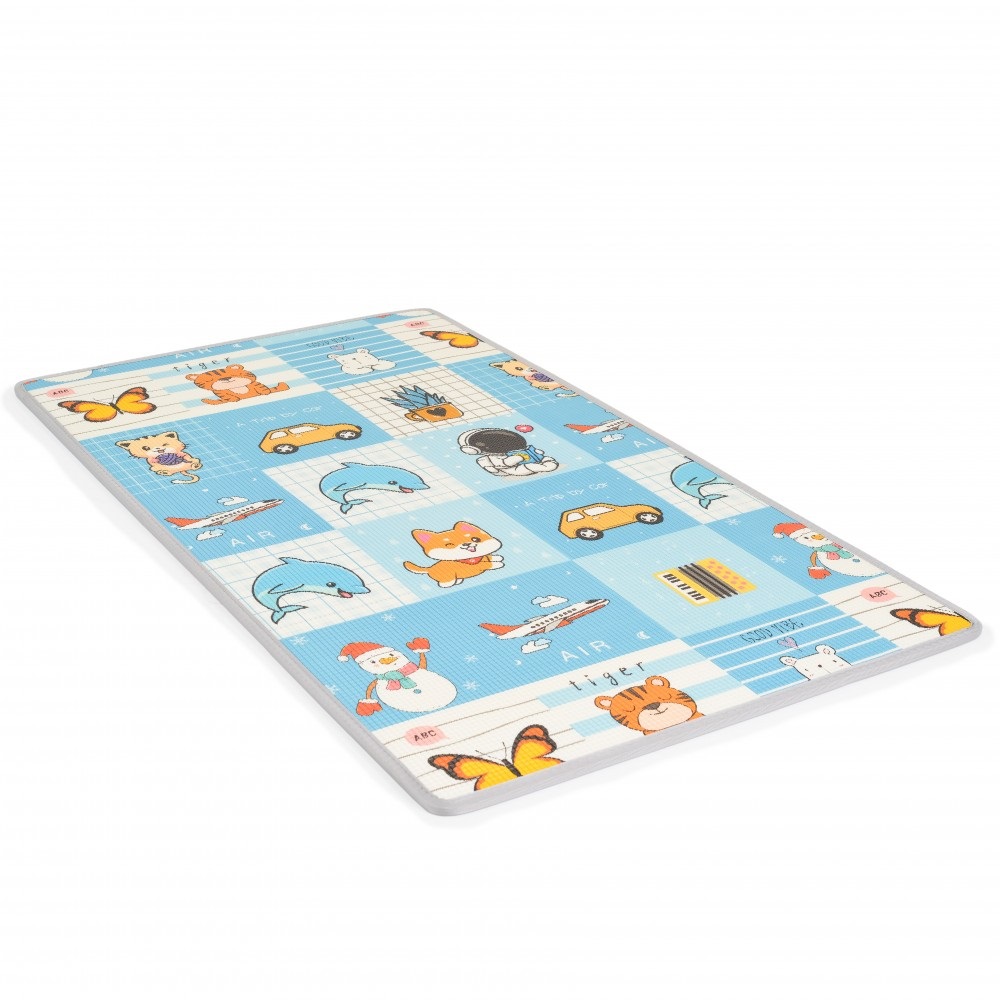 Covor Rulabil Moni XPE Blue, 180x100cm - imagine 3