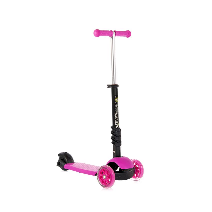 Lorelli Smart Plus Pink - Trotineta 3 Roti LED - imagine 7