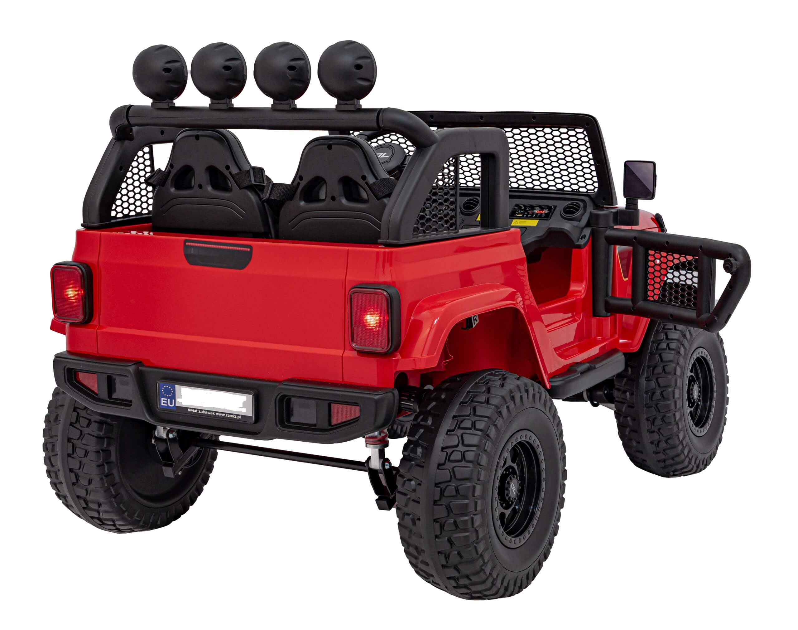SUV OFFROAD 4x4 Rosu Autokids - imagine 6