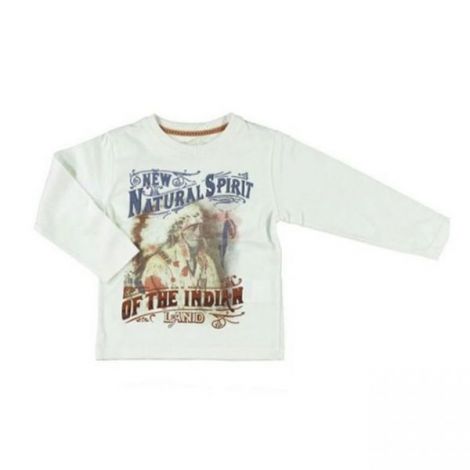 Tricou Mayoral Bumbac Crem | 2 Ani