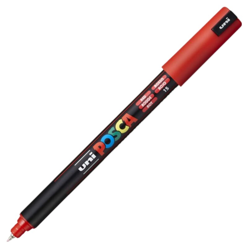 Marker UNI PC-1MR Posca Rosu 0.7mm