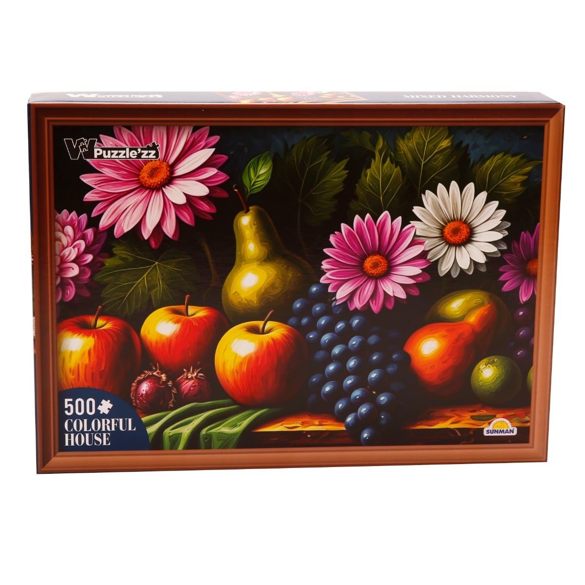 Puzzle 500 piese Fructe si Flori - Witty Puzzlezz
