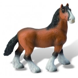 Iapă Shire Bullyland, Figurină Detaliată 18 cm