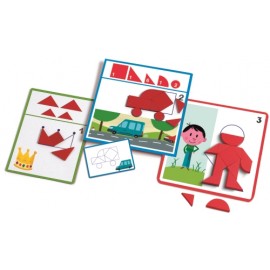 Djeco Eduludo Forme Geometrice, Joc Educativ - imagine 2