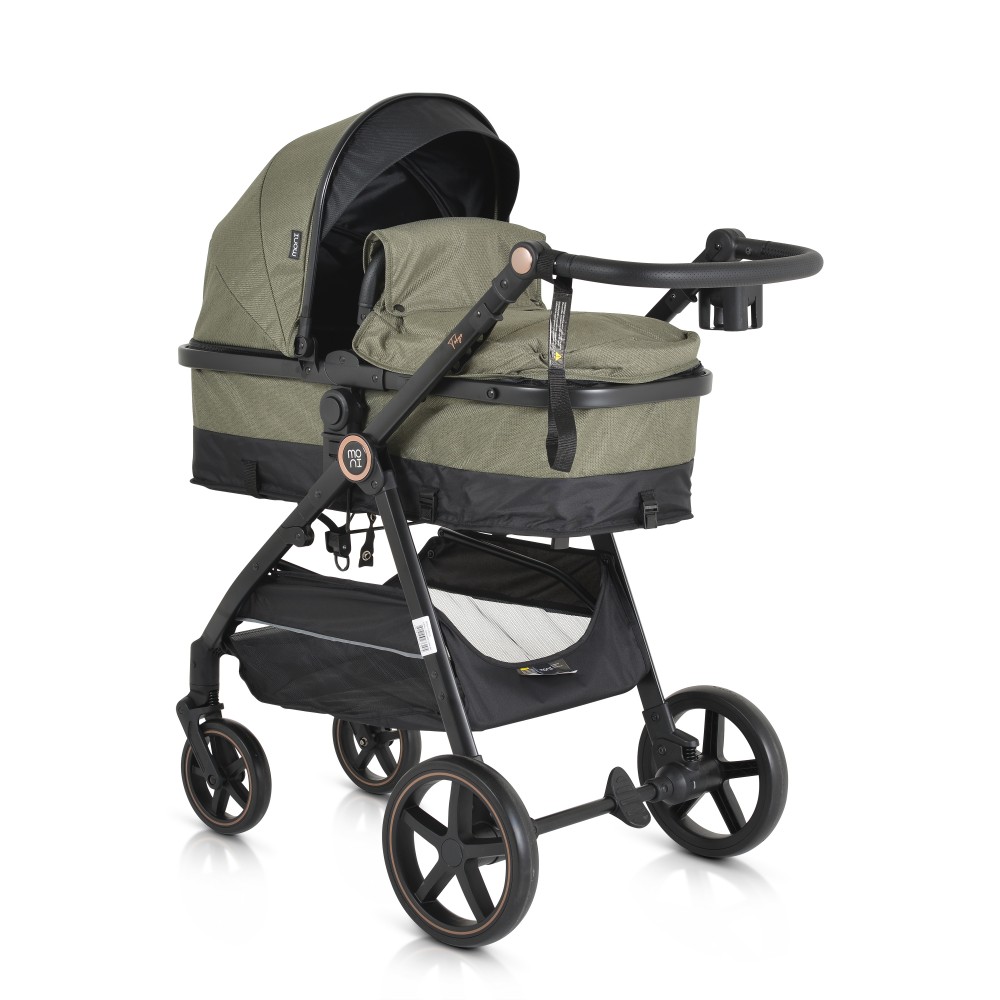 Carucior Moni Tokyo 2in1 Green, Pana la 22kg - imagine 8