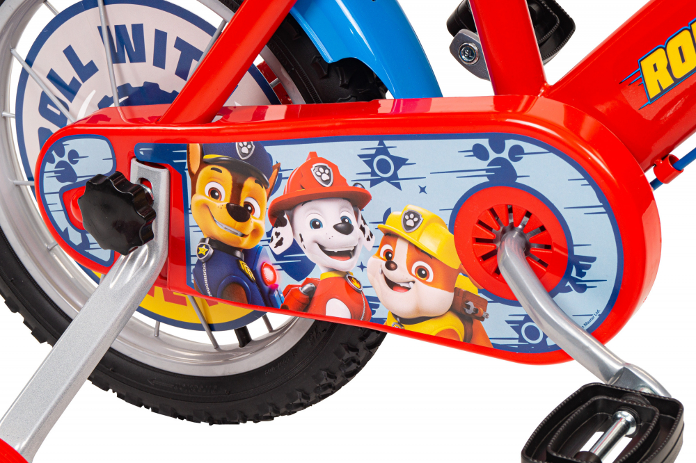 Bicicleta Toimsa Paw Patrol 14" Red cu Roti Ajutatoare - imagine 10