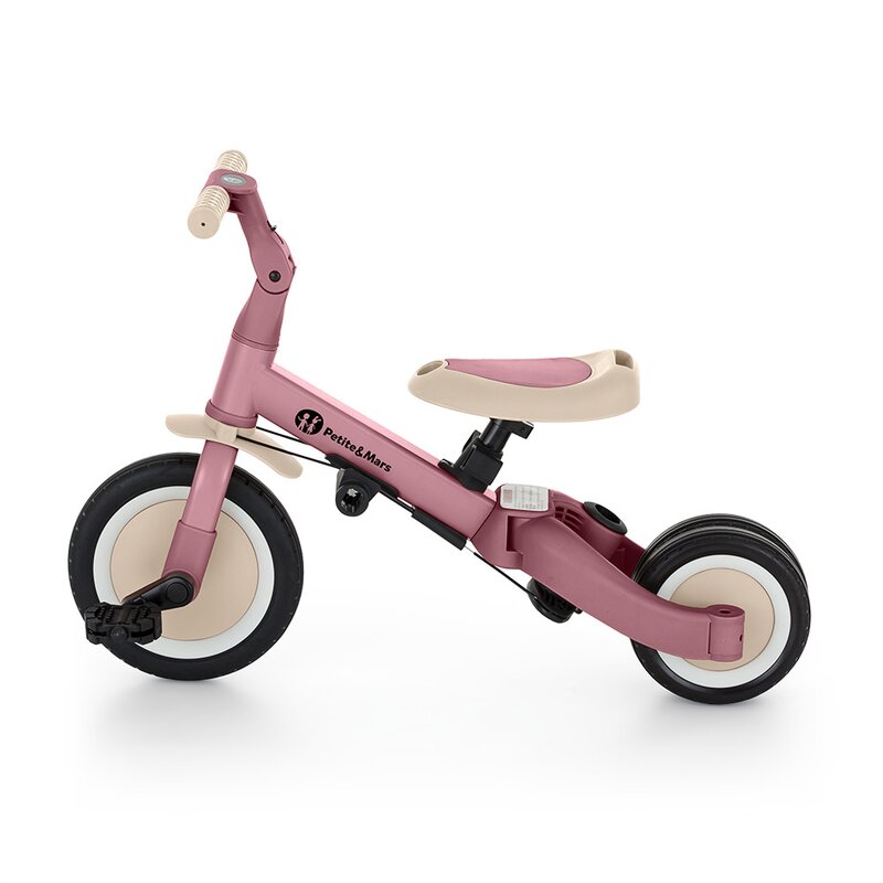 Tricicleta PetiteMars Turbo 5in1 Dusty Rose - imagine 2