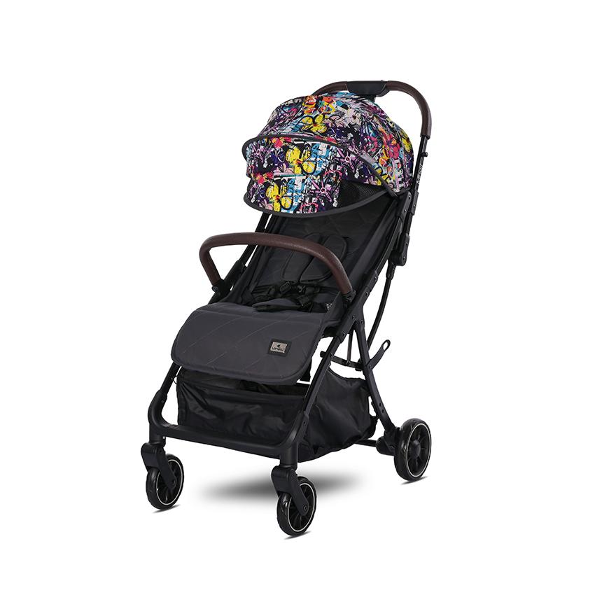 Carucior Lorelli Magic Flowers Autofold, Pana la 22 kg - imagine 6