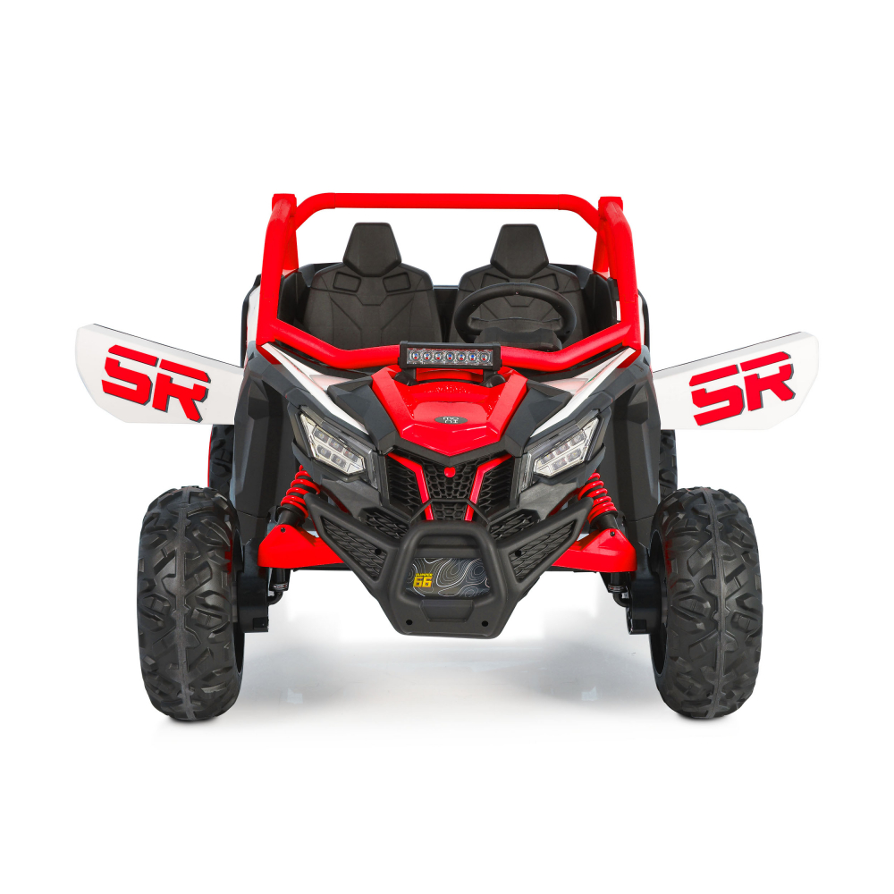 Moni Masinuta Electrica 4x4 Typhoon Red 2 Locuri - imagine 7