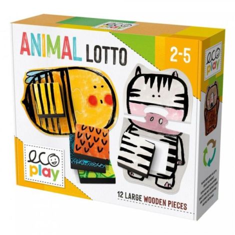 Puzzle Animale Headu Ecoplay | Joc Educativ - imagine 2