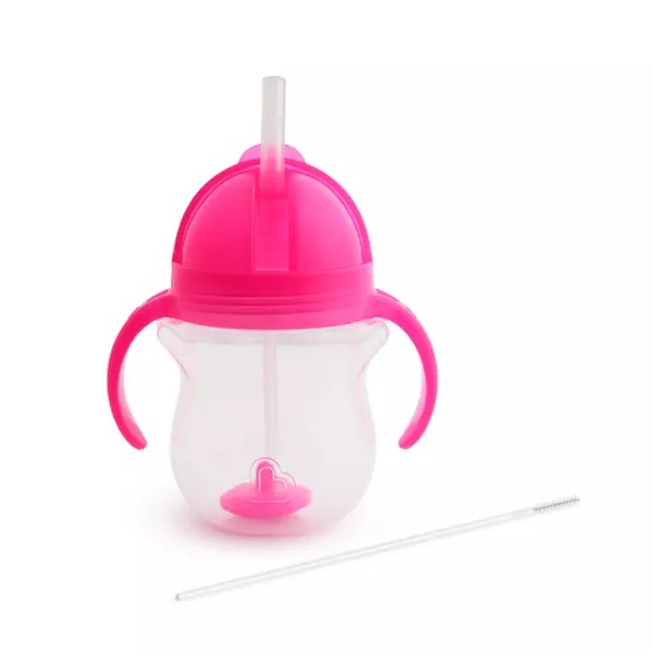 Cana Munchkin Any Angle Pink, 207ml - imagine 3
