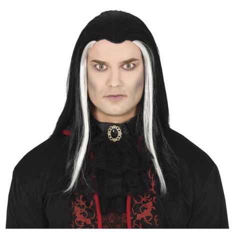 Peruca Vampir Lunga Guirca - Transformare Dracula - imagine 2