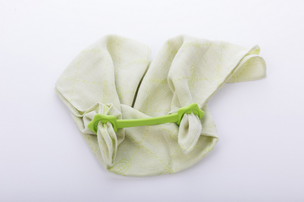 Set Swaddle și suport bavetă eKoala Green - imagine 3
