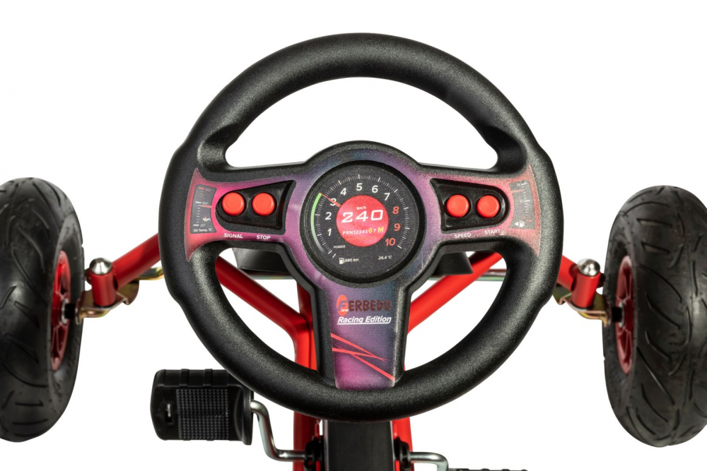 Kart Ferbedo AR8R Air Racer Roșu cu Funcție Free-Wheel - imagine 5