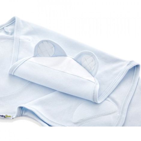 BabyJem Swaddle 0-3luni Somon Bumbac - imagine 9