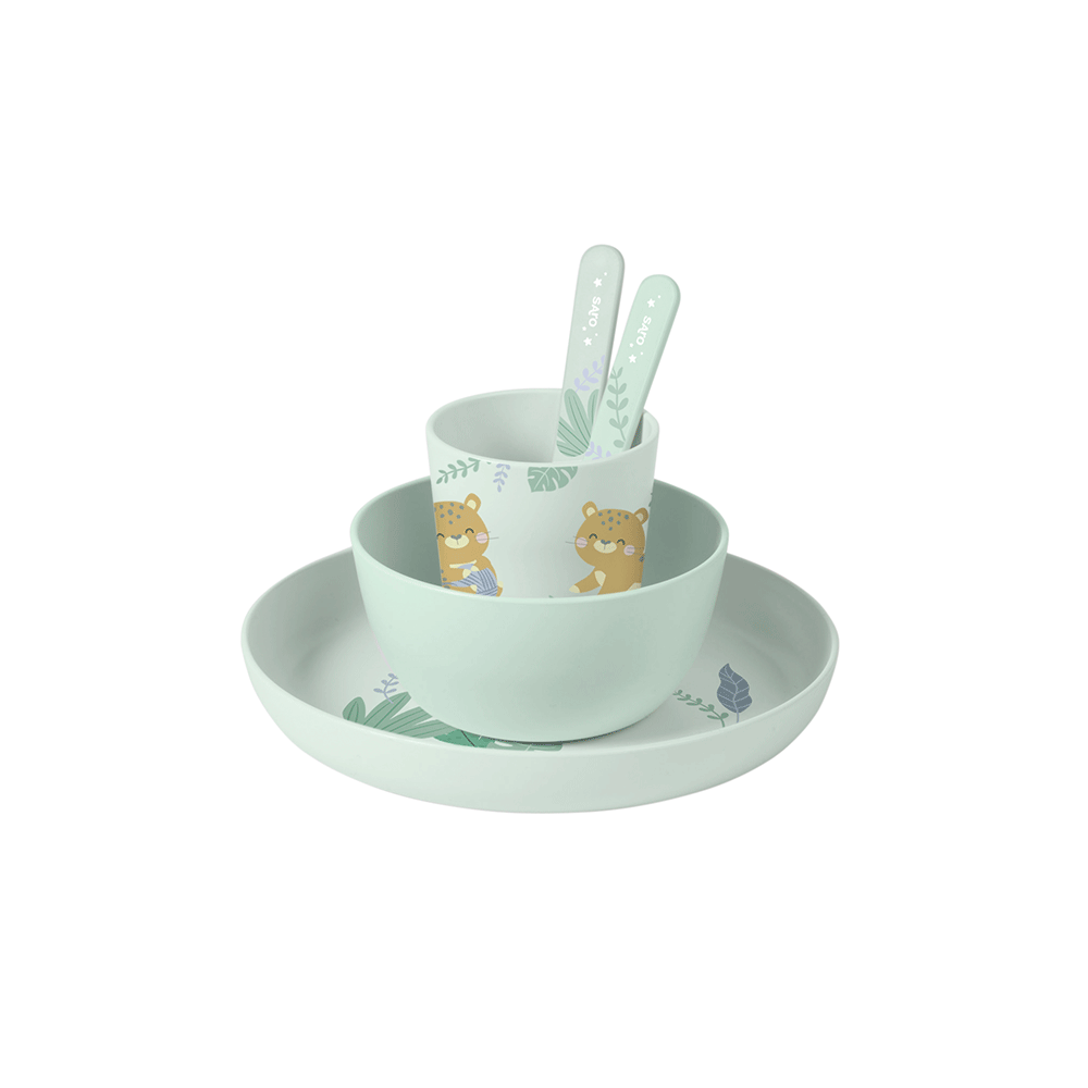 Set masă Jungle Cheetahs Saro Baby - Mese distractive - imagine 5