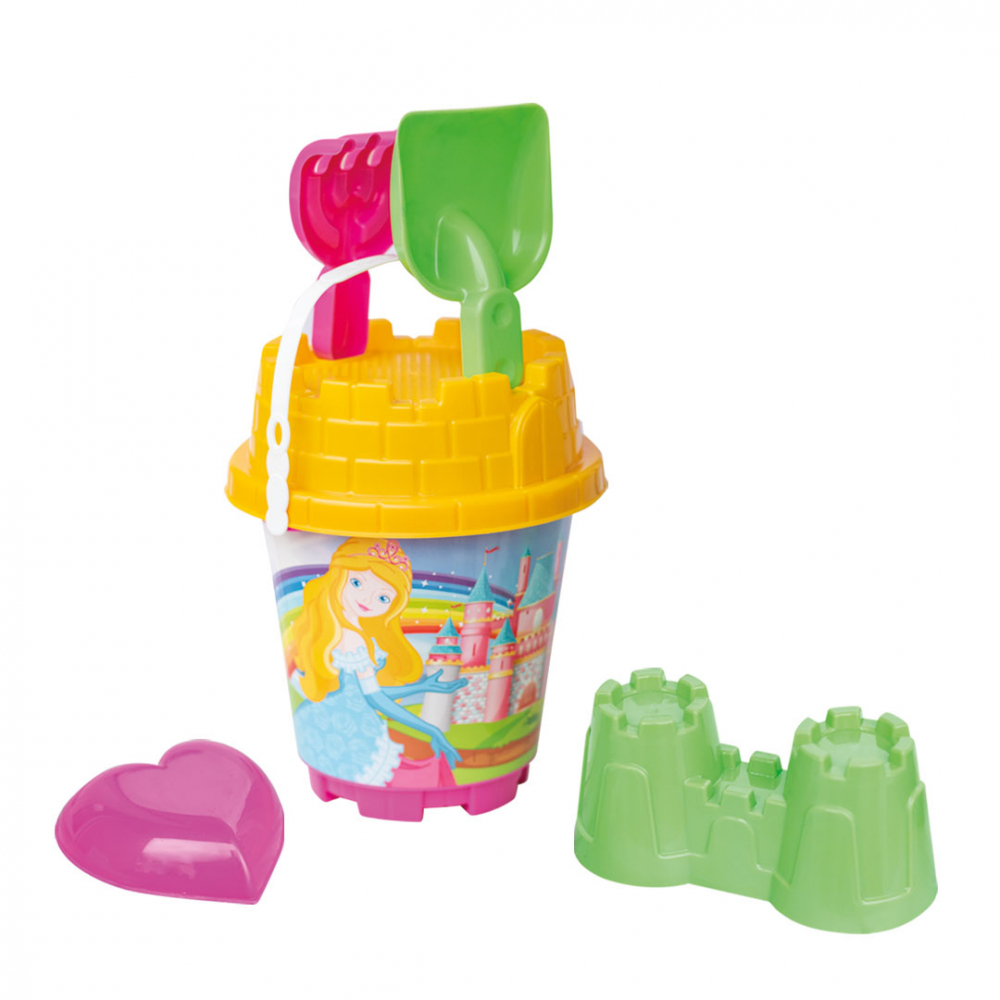 Set Jucării Plajă Troller Princess 7 Accesorii - imagine 2