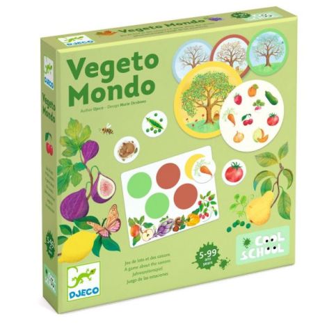Joc Vegeto Mondo Djeco | Joc Educativ Anotimpuri