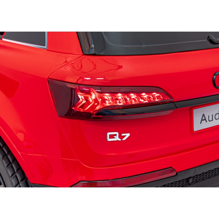 Masinuta Electrica Audi Q7 Rosu 70W - imagine 4