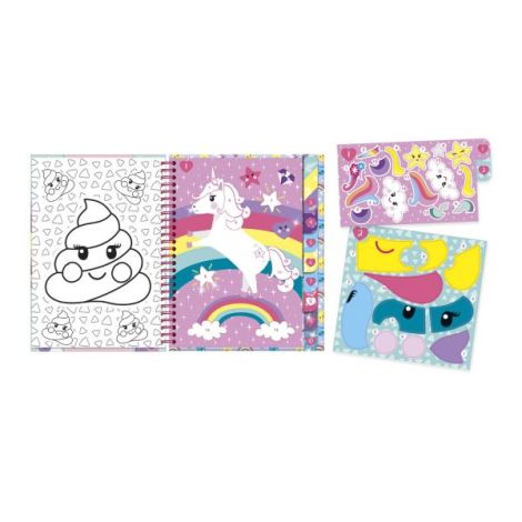 Totum Set Unicorn Abtibilduri Creativ 3+ - imagine 4