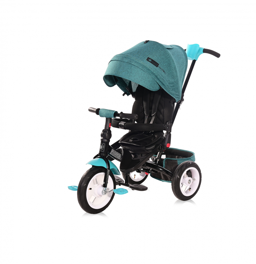 Lorelli Jaguar Air Green Luxe - Tricicletă 4 in 1 - imagine 3