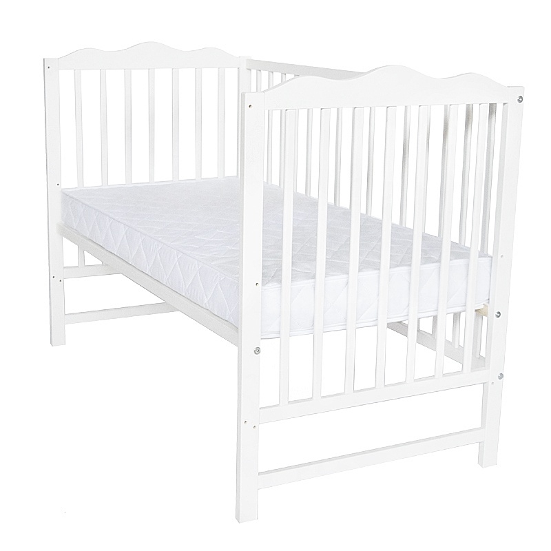 Patut E-Kids Laura 120x60 cm cu saltea - Siguranta si confort