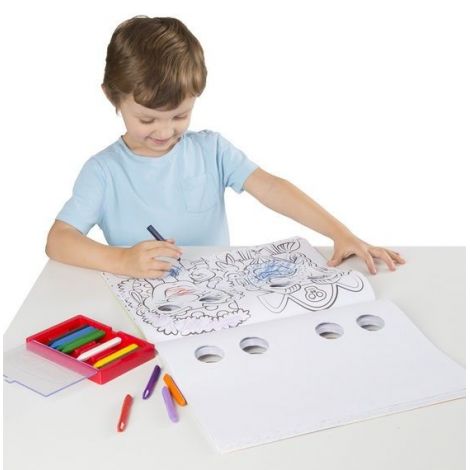 Bloc Colorat Mutrite Melissa & Doug, 30 Pagini - imagine 2