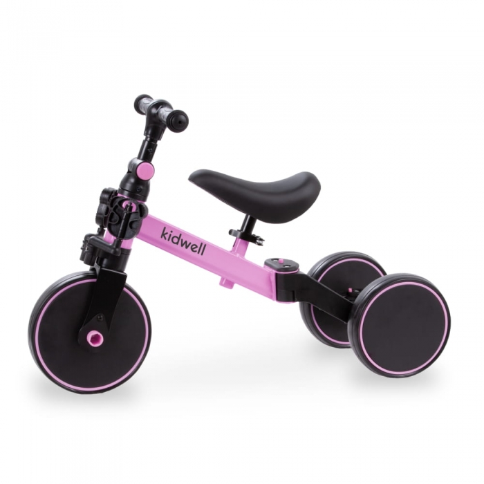 Tricicleta Kidwell Pico Pink 3 in 1, Scaun Reglabil - imagine 2
