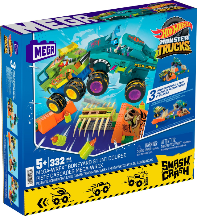 Set Constructie Hot Wheels Mega Wrex